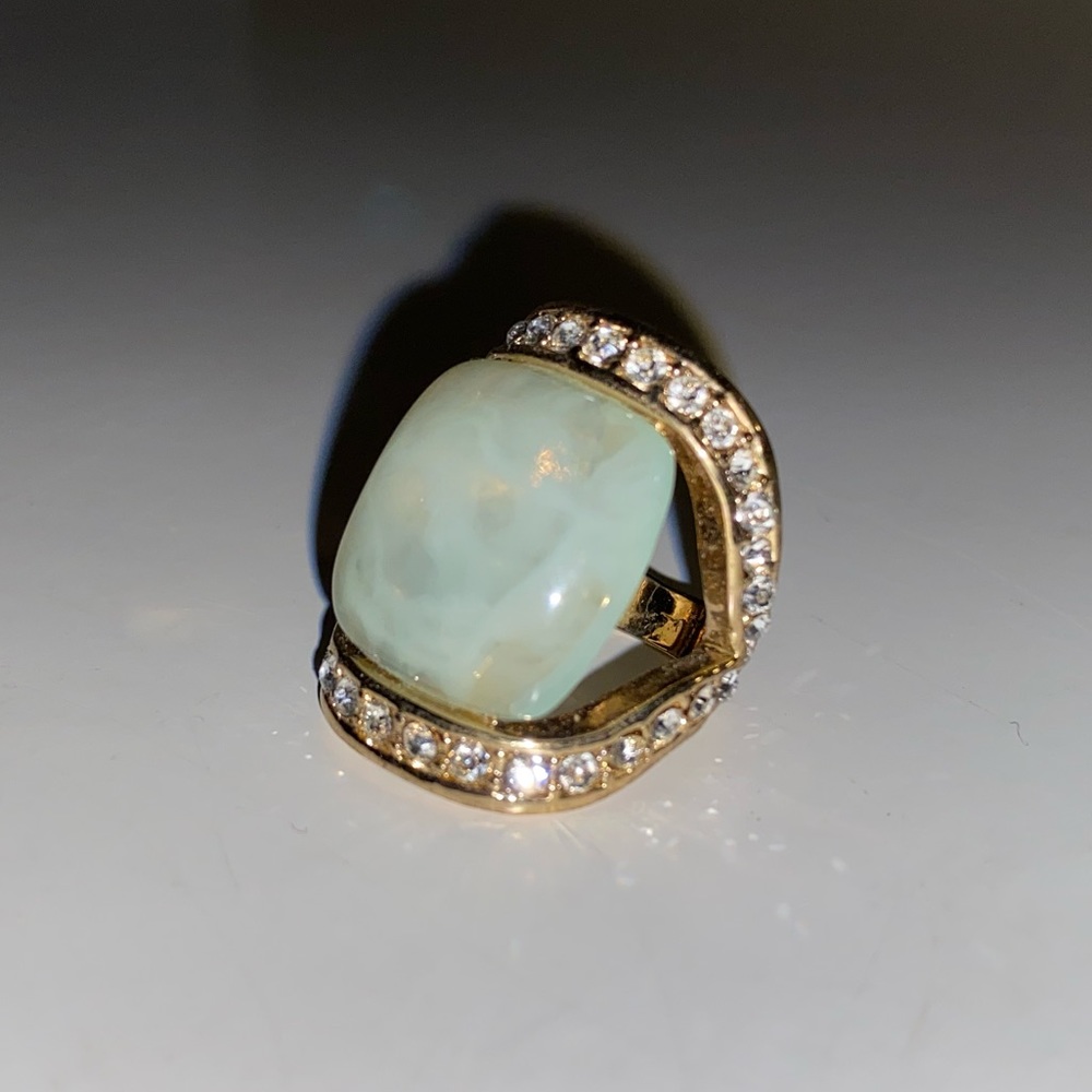 Blue Crystal Ring